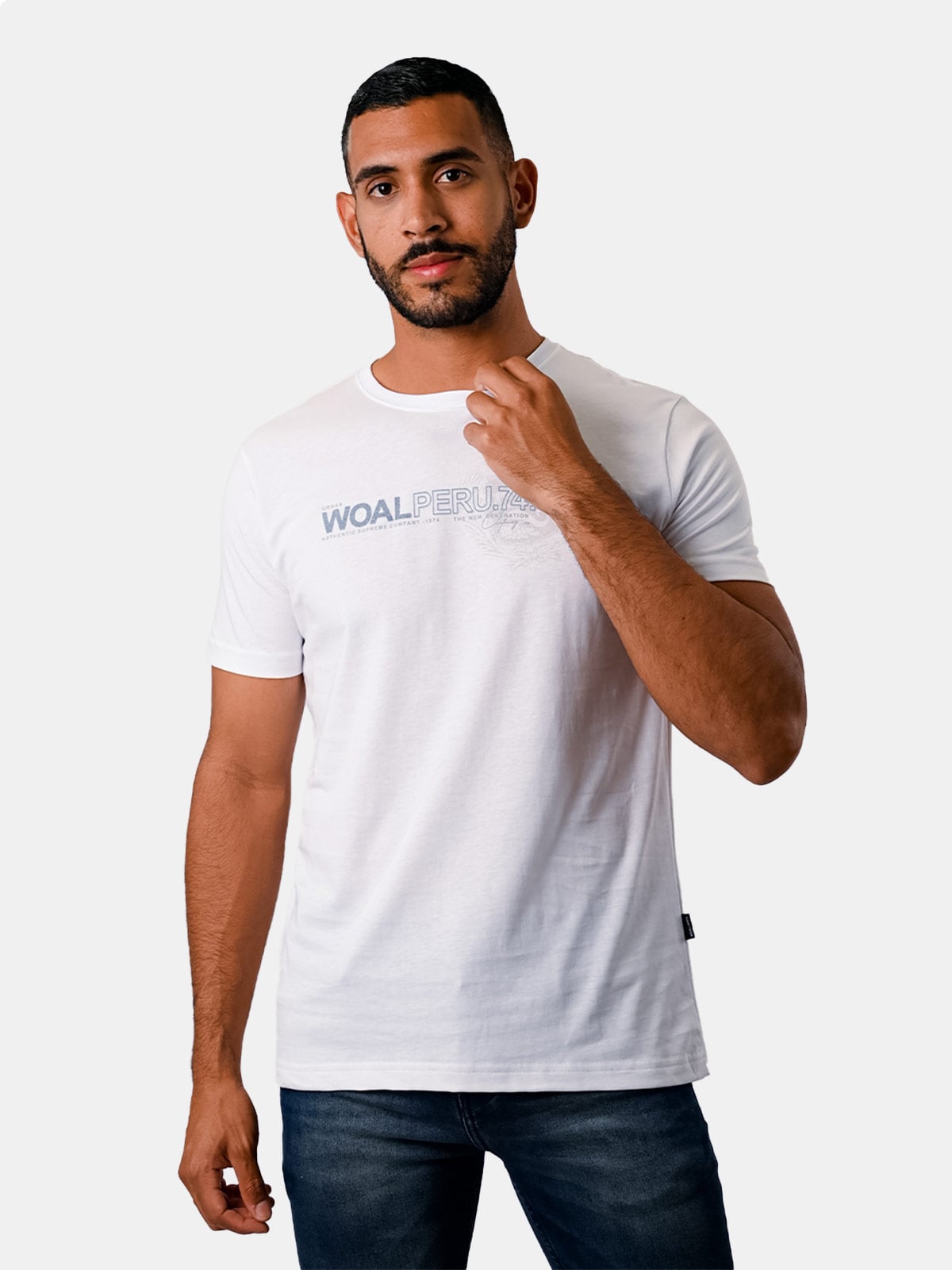 POLO MANGA CORTA HOMBRE WOALLANCE CLASICO 007 - 1