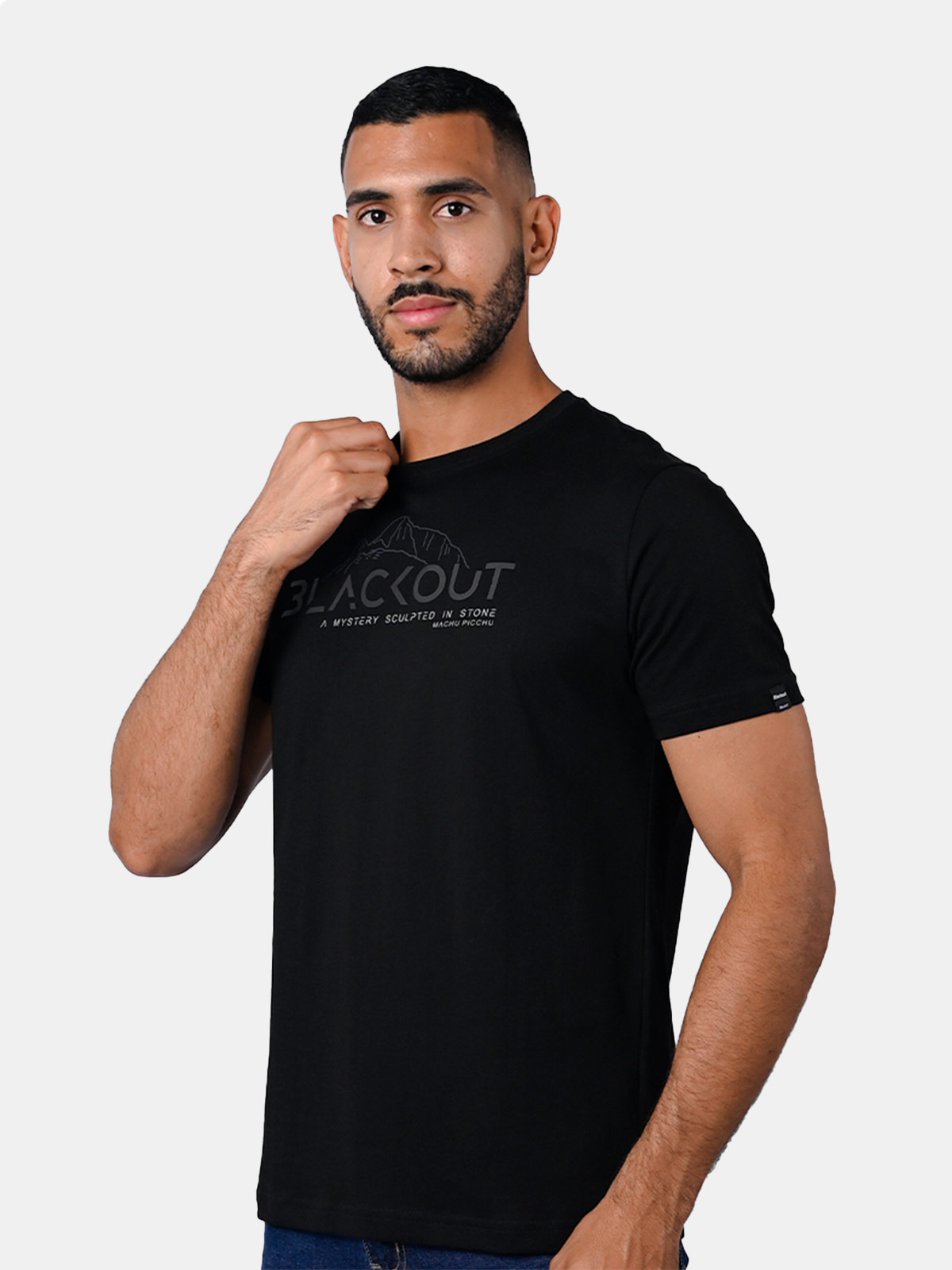 POLO MANGA CORTA HOMBRE BLACKOUT BASICO 059 - 1