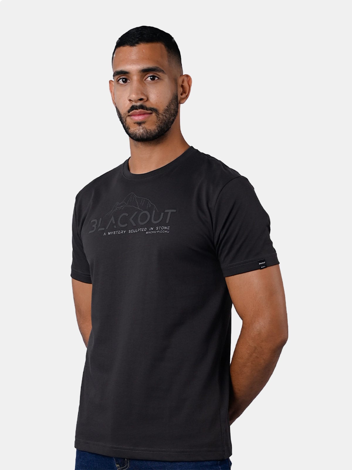POLO MANGA CORTA HOMBRE BLACKOUT BASICO 059 - 1