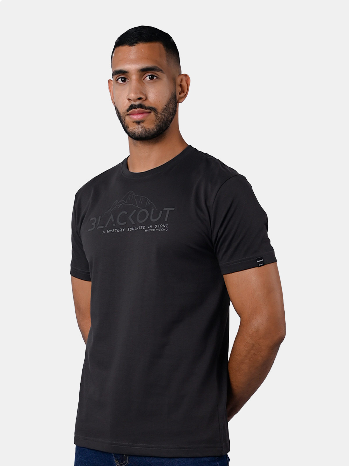 POLO MANGA CORTA HOMBRE BLACKOUT BASICO 059 - 1