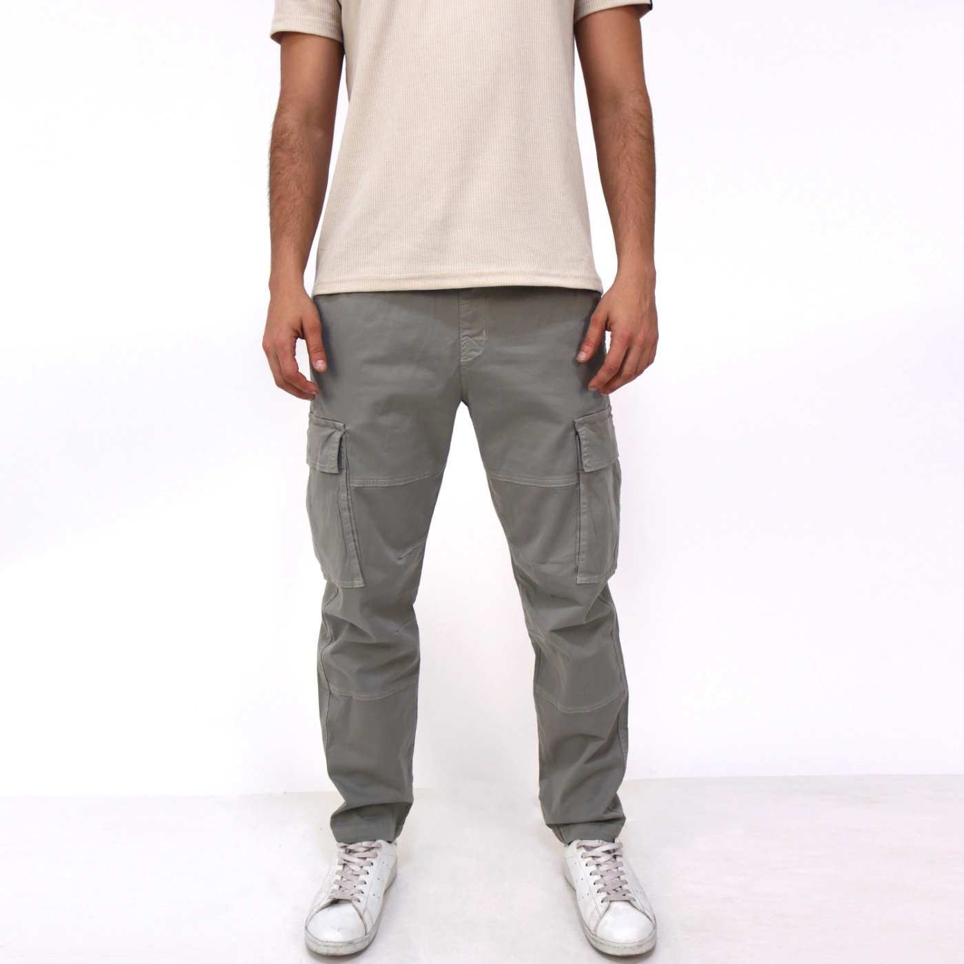 PANTALÓN CARGO HOMBRE KAYRA MAN BULL VERDE - 1