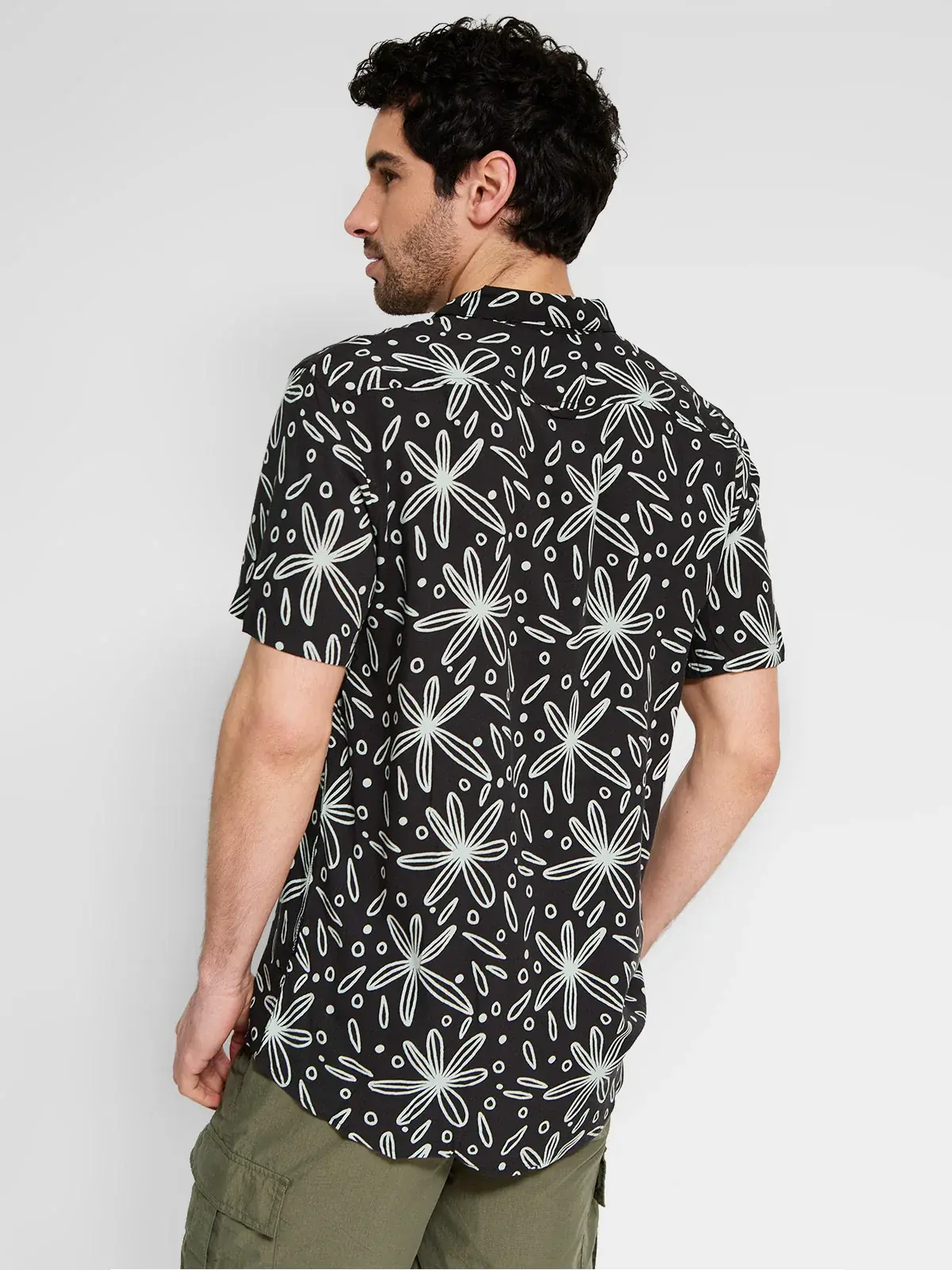 CAMISA MANGA CORTA HOMBRE CLOUDBREAK NEGRO - 2