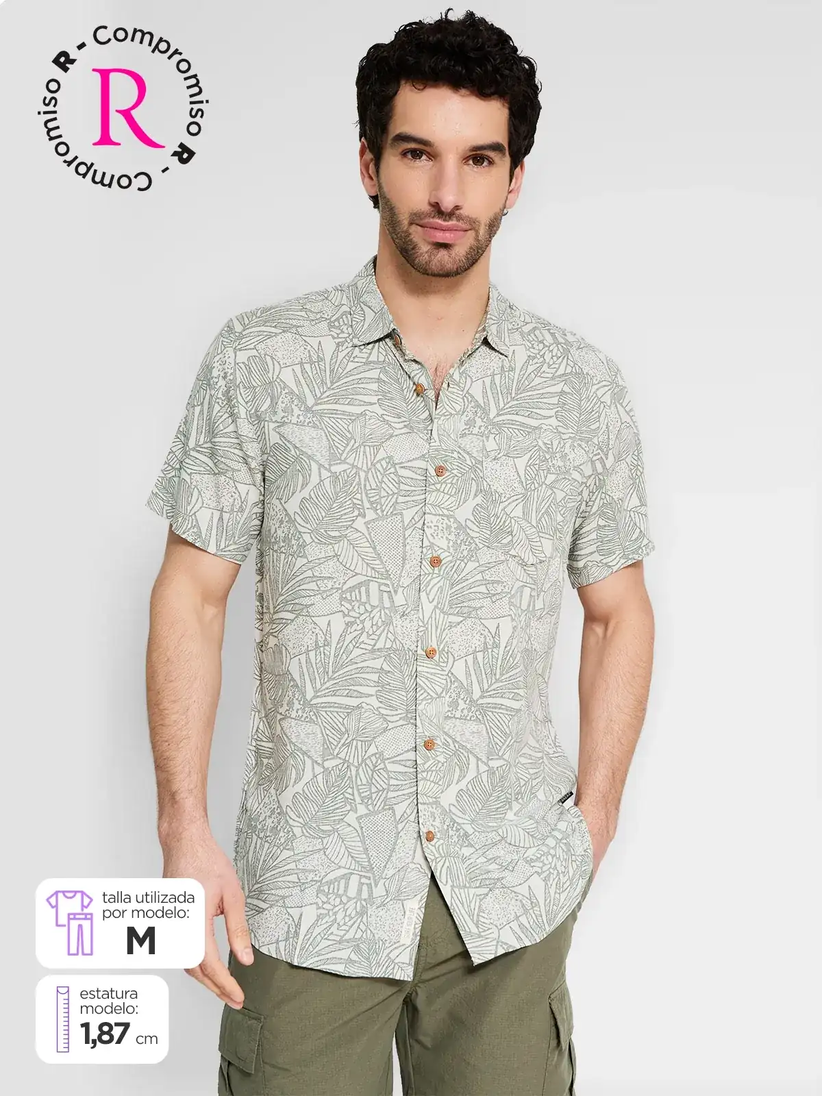 CAMISA MANGA CORTA HOMBRE CLOUDBREAK - 1