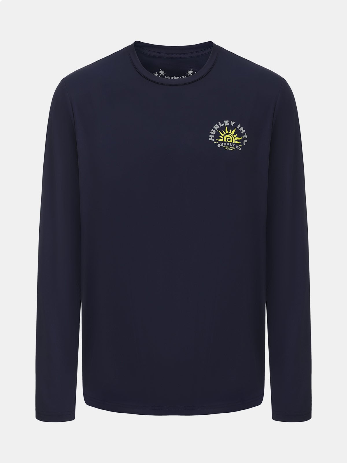 POLO MANGA LARGA HOMBRE HURLEY REGULAR FIT - 1