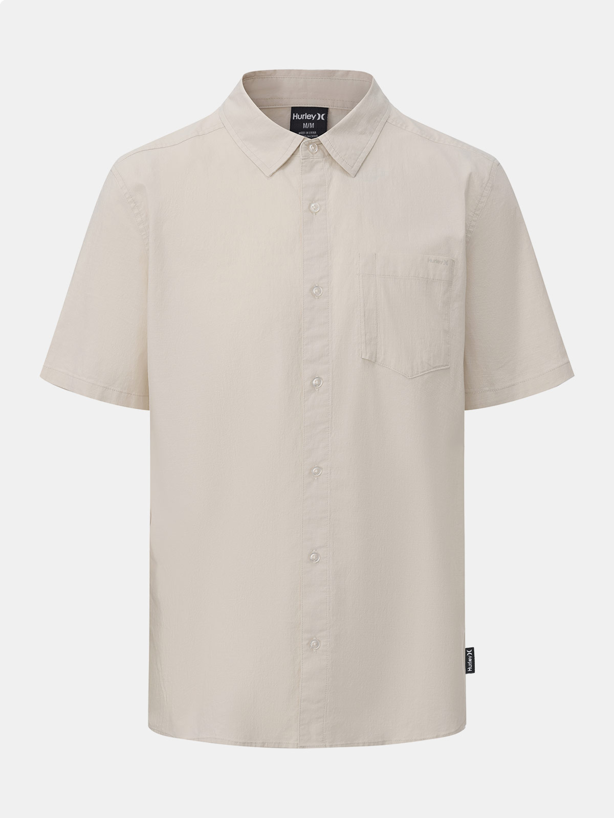 CAMISA MANGA CORTA ALGODÓN HOMBRE HURLEY REGULAR FIT CORE - 1