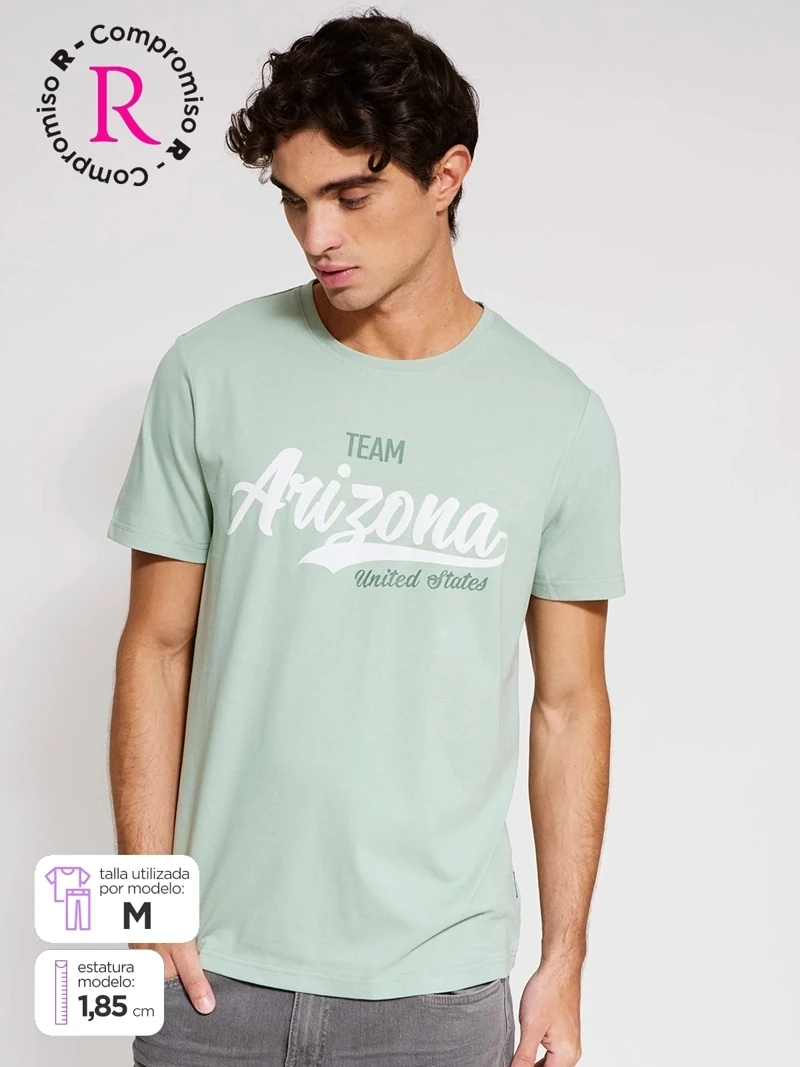 POLO MANGA CORTA ALGODÓN HOMBRE ROBERT LEWIS  - 1