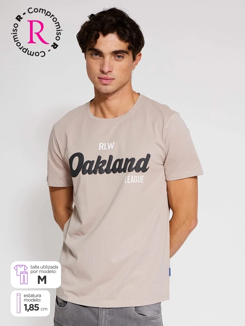 POLO MANGA CORTA ALGODÓN HOMBRE ROBERT LEWIS  - 1
