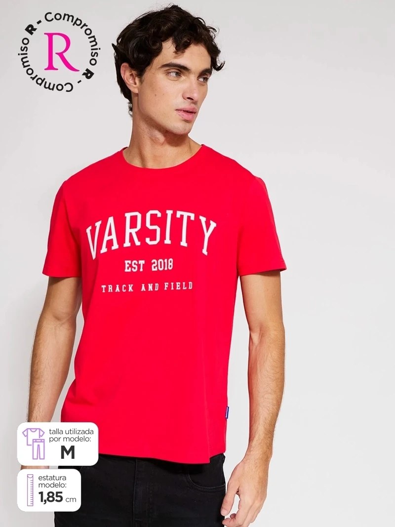POLO MANGA CORTA ALGODÓN HOMBRE ROBERT LEWIS - 1