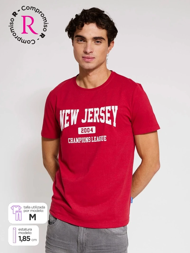 POLO MANGA CORTA ALGODÓN HOMBRE ROBERT LEWIS - 1