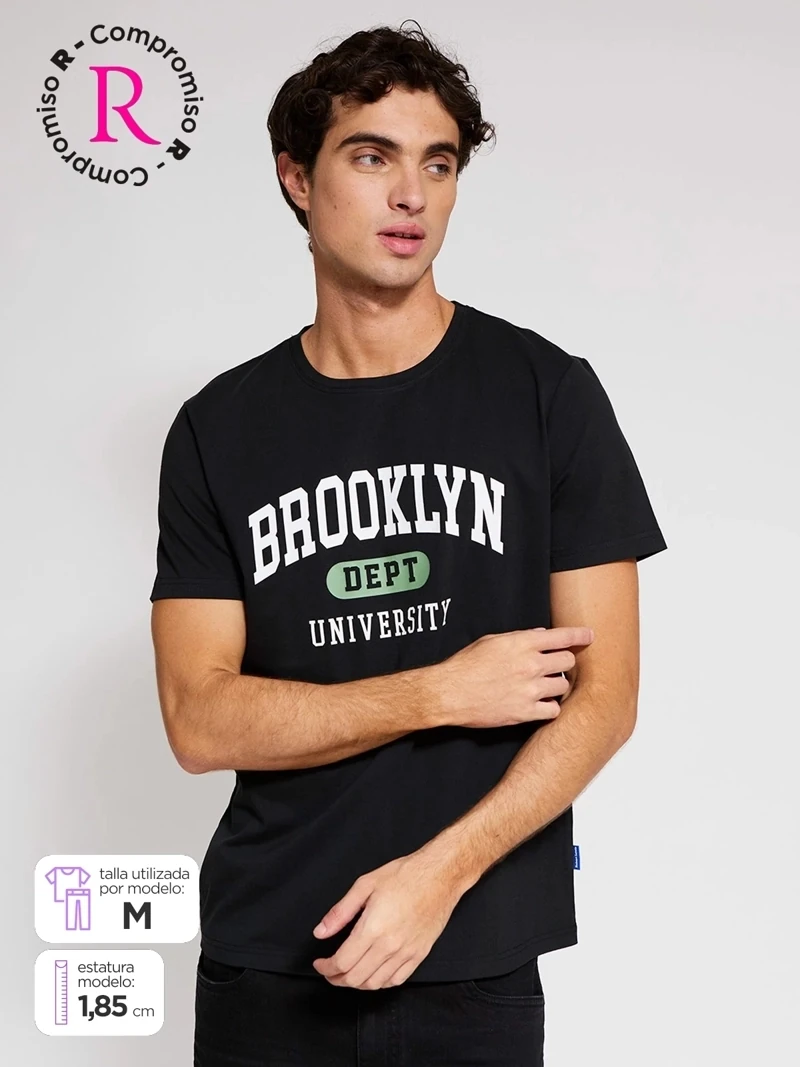 POLO MANGA CORTA ALGODÓN HOMBRE ROBERT LEWIS - 1