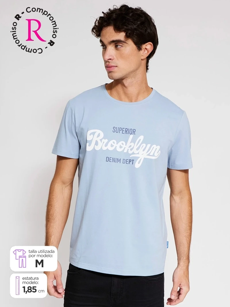 POLO MANGA CORTA ALGODÓN HOMBRE ROBERT LEWIS - 1