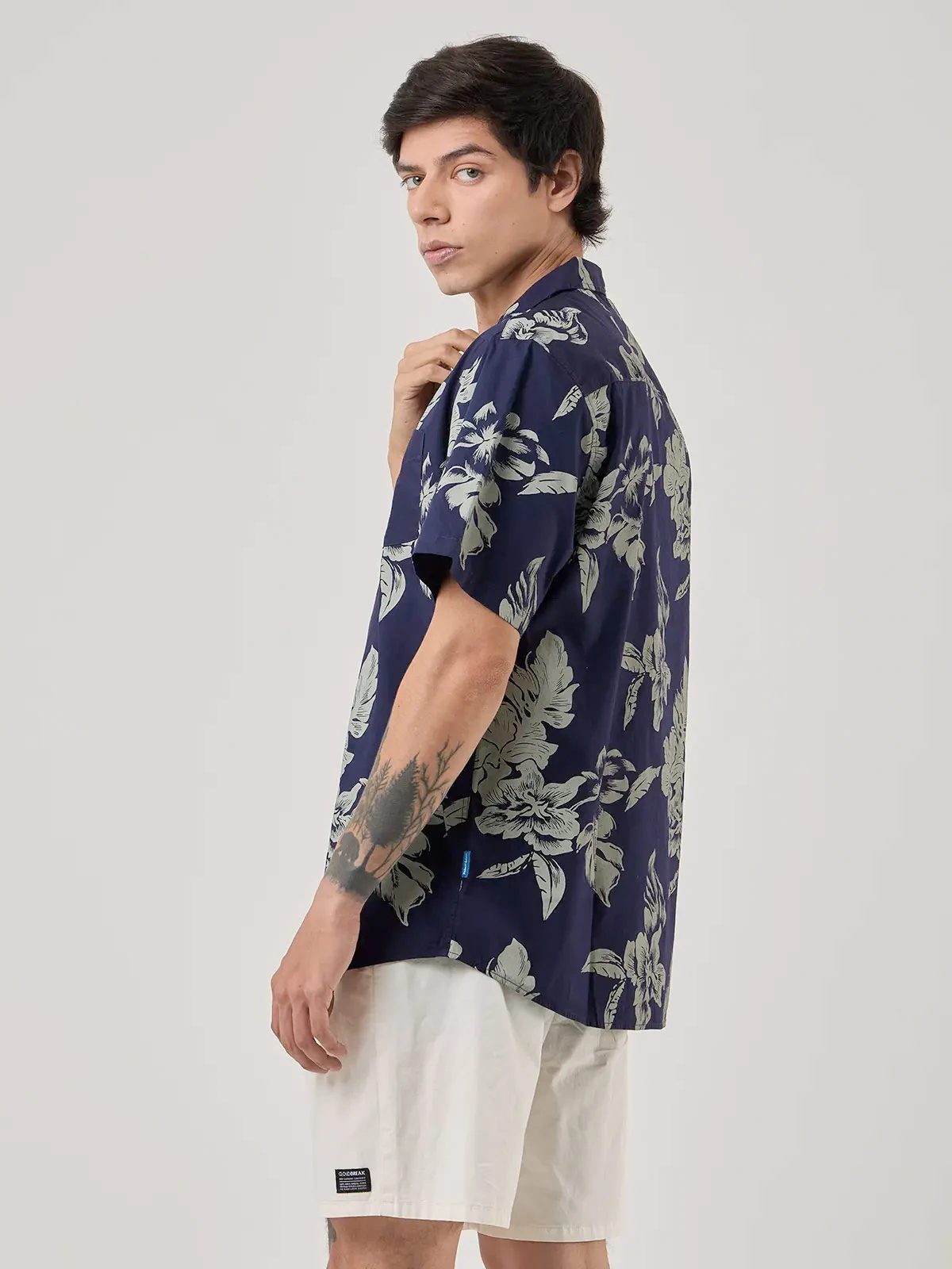 CAMISA MANGA CORTA ALGODÓN HOMBRE ROBERT LEWIS - 2