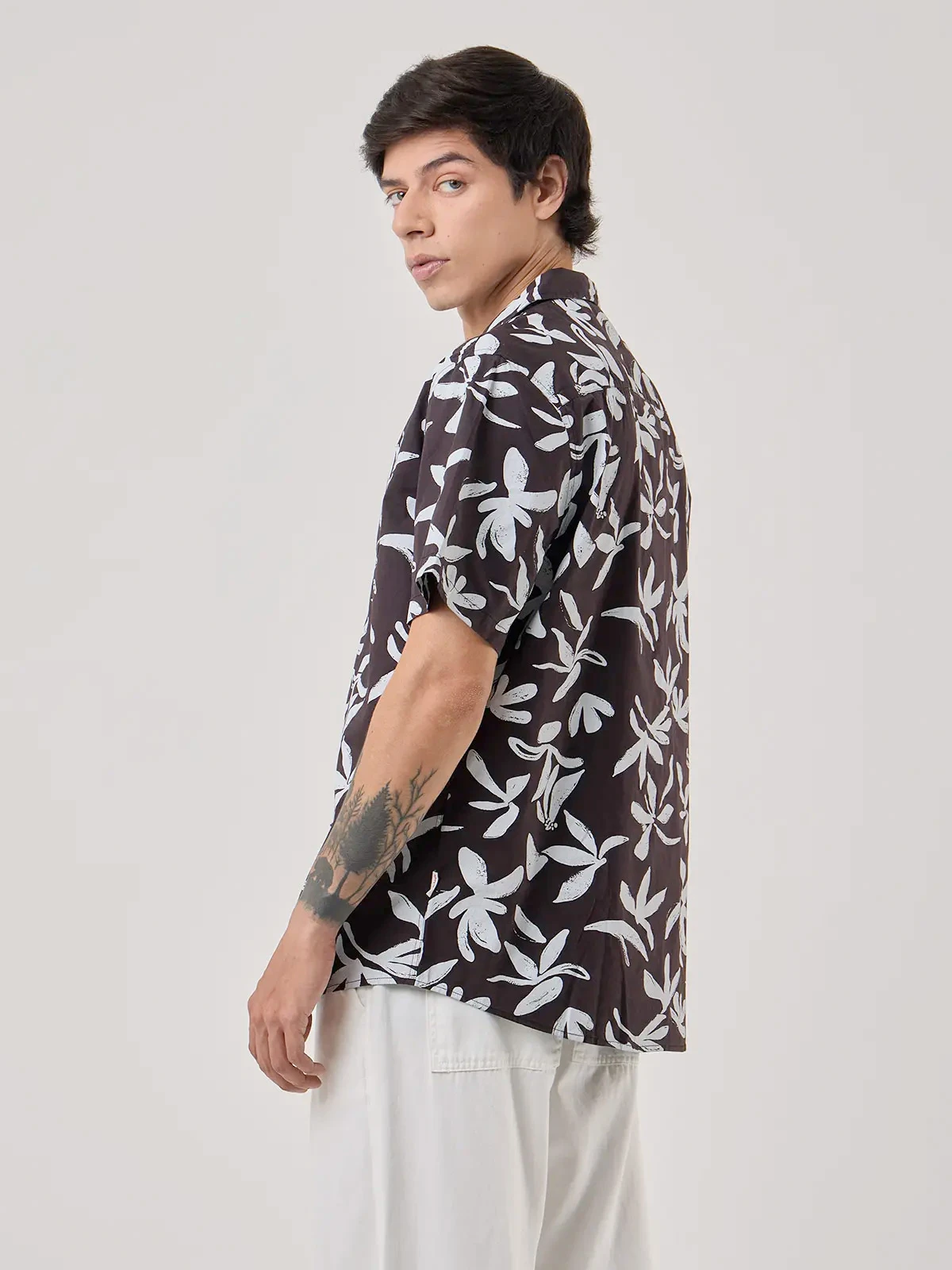 CAMISA MANGA CORTA ALGODÓN HOMBRE ROBERT LEWIS - 2