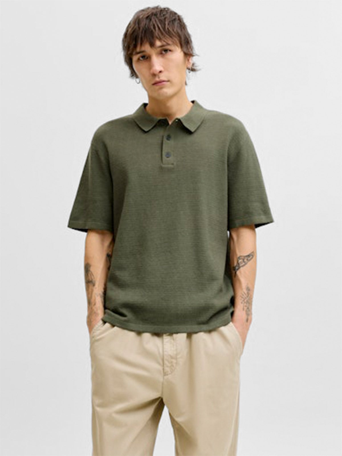 POLO MANGA CORTA HOMBRE JACK & JONES GEORGE - 1