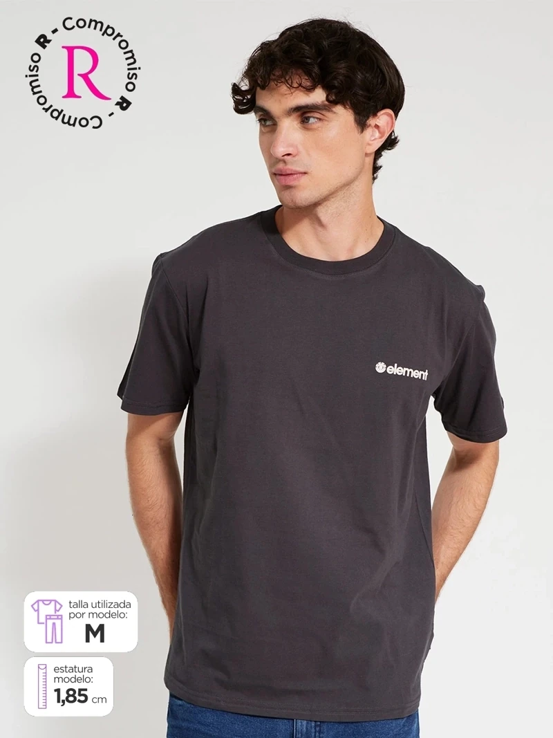 POLO MANGA CORTA ALGODÓN HOMBRE ELEMENT - 1