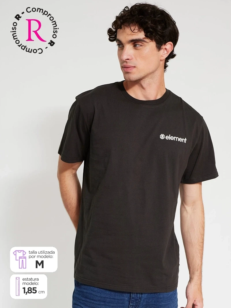 POLO MANGA CORTA ALGODÓN HOMBRE ELEMENT - 1