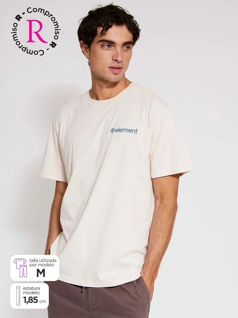 POLO MANGA CORTA ALGODÓN HOMBRE ELEMENT - 1