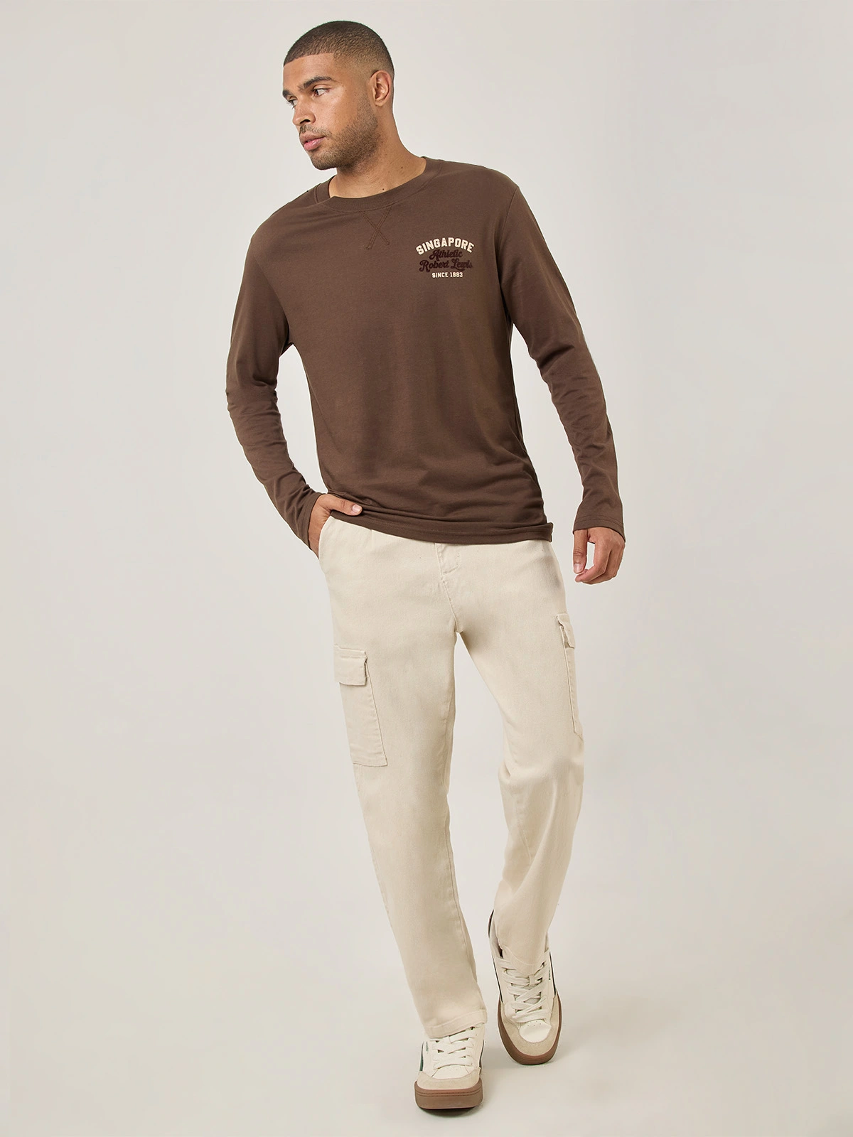 POLO MANGA LARGA HOMBRE ROBERT LEWIS ASINGAPORE - 5