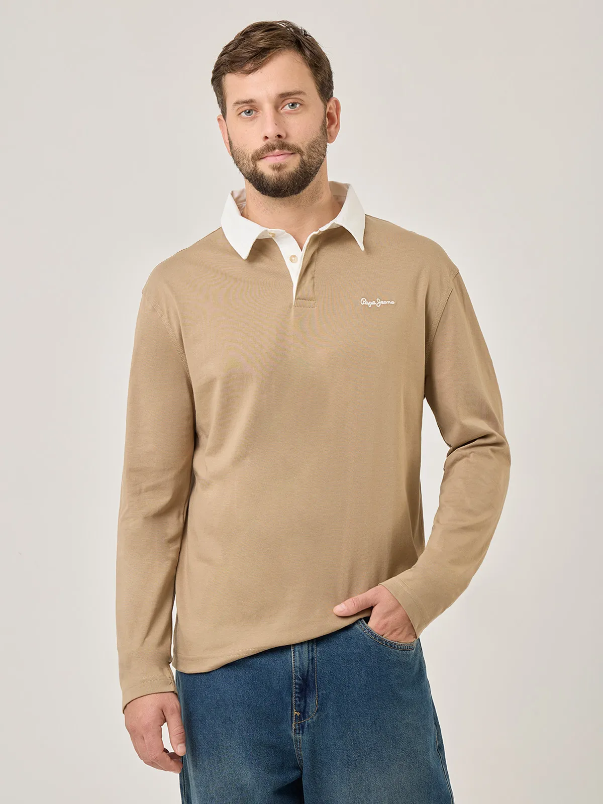 POLO MANGA LARGA HOMBRE PEPE JEANS ARTHUR - 1