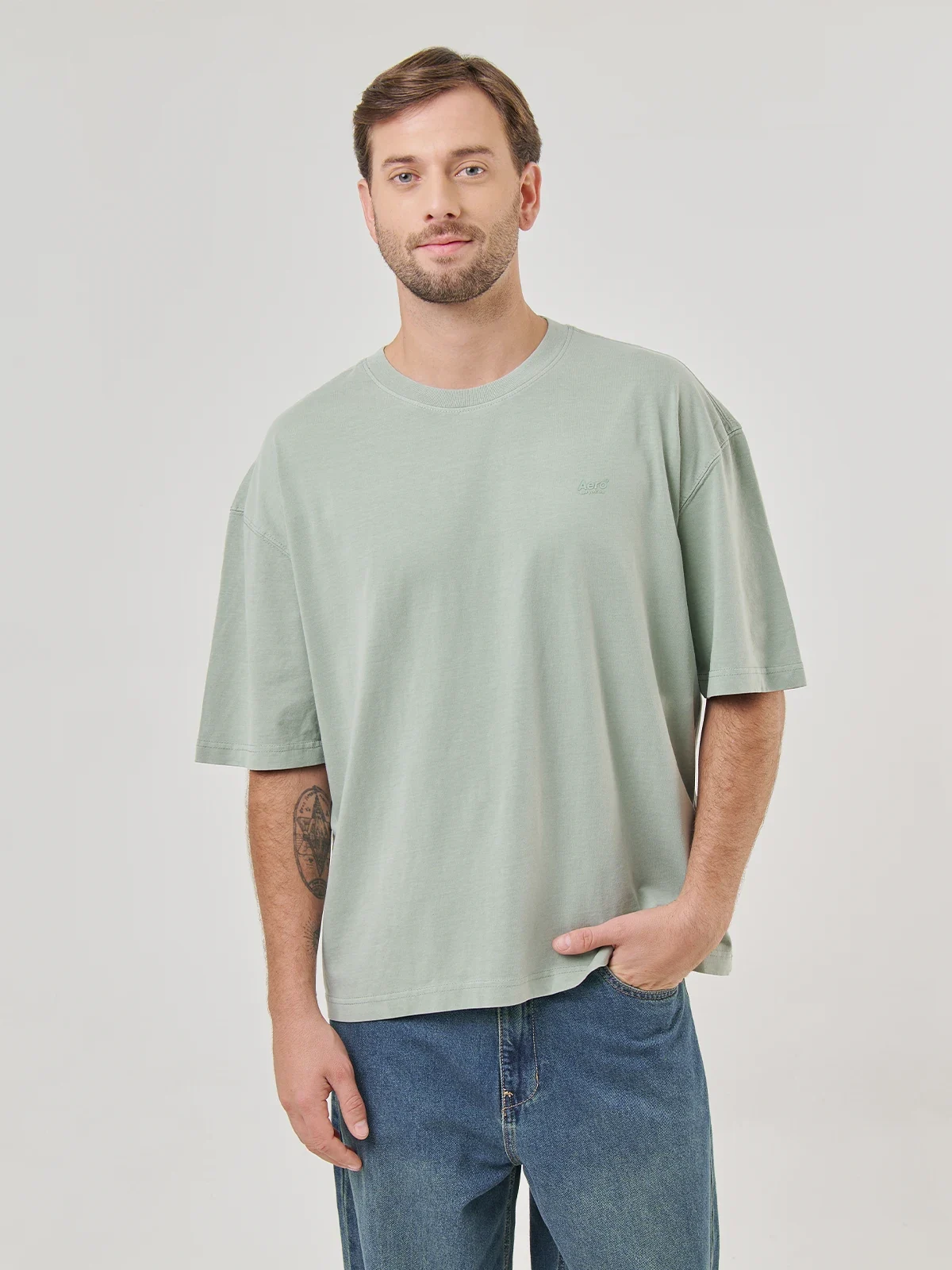POLO MANGA CORTA ALGODÓN HOMBRE AERO - 1