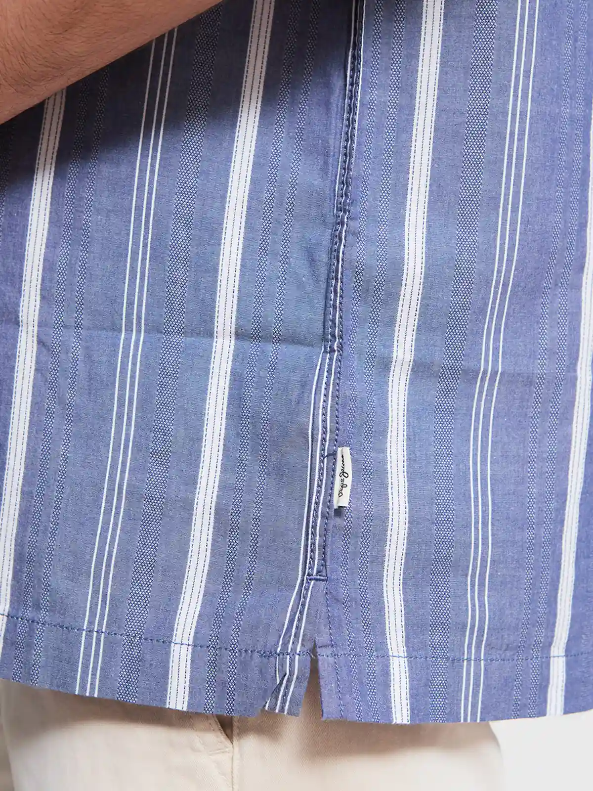 CAMISA MANGA CORTA ALGODÓN HOMBRE PEPE JEANS AZUL - 3
