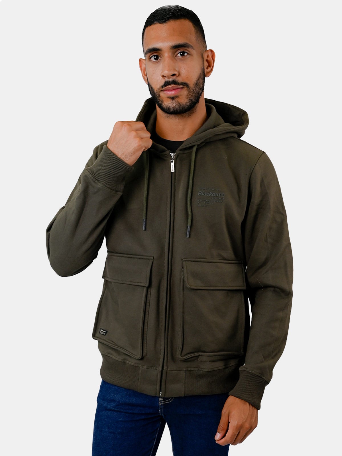 POLERA HOMBRE BLACKOUT PARKER H26 - 1