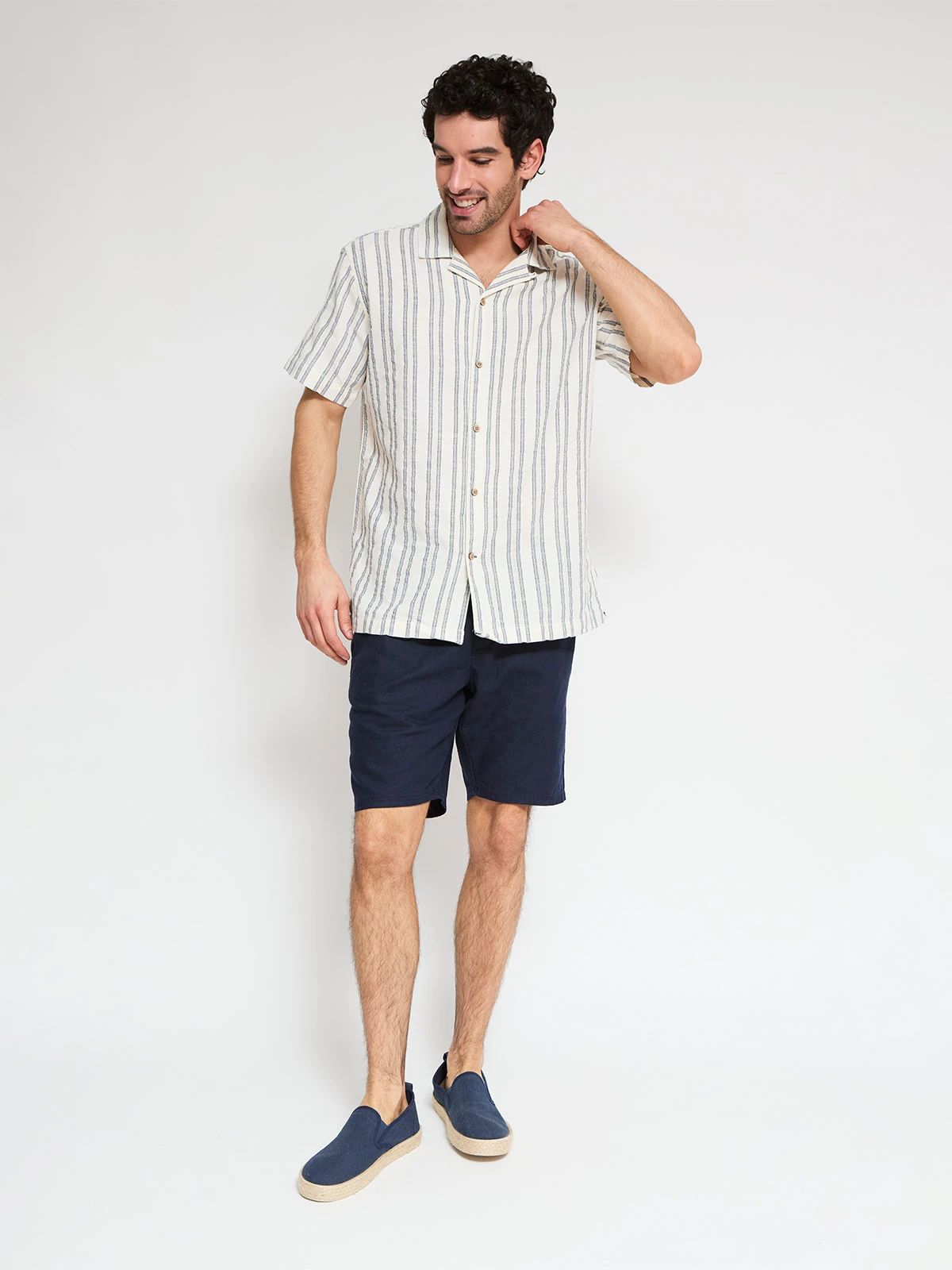CAMISA MANGA CORTA ALGODÓN HOMBRE PEPE JEANS BLANCO - 4