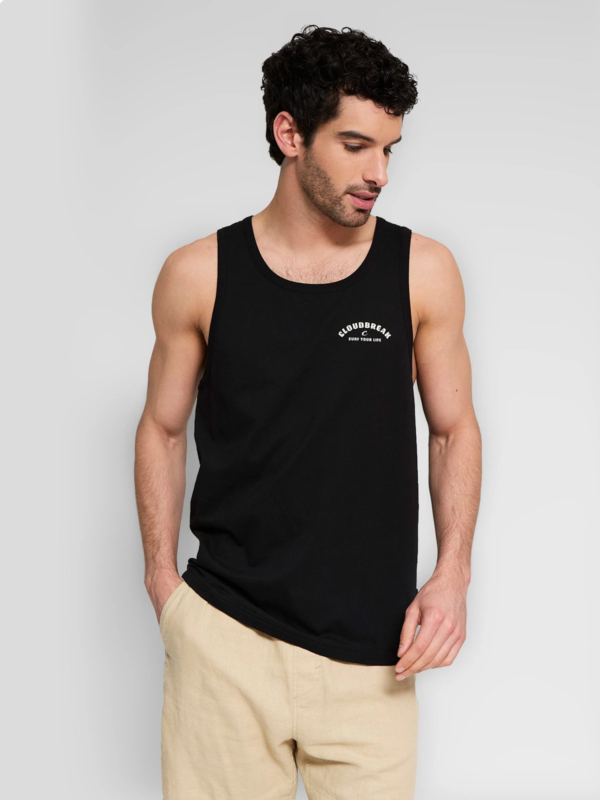 POLO SIN MANGAS ALGODÓN HOMBRE CLOUDBREAK LINEAL - 1