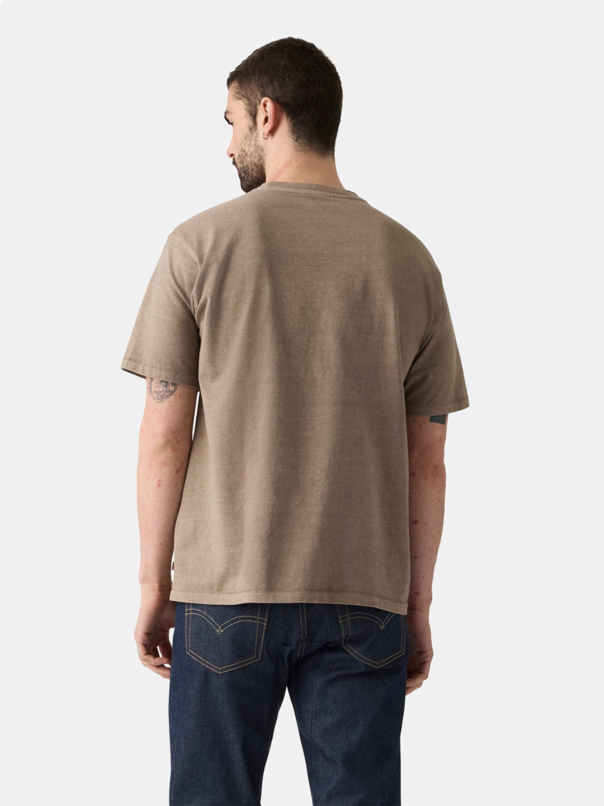 POLO MANGA CORTA HOMBRE LEVI'S RED TAB VINTAGE TEE GRUNGE WASH FUNGI - 2