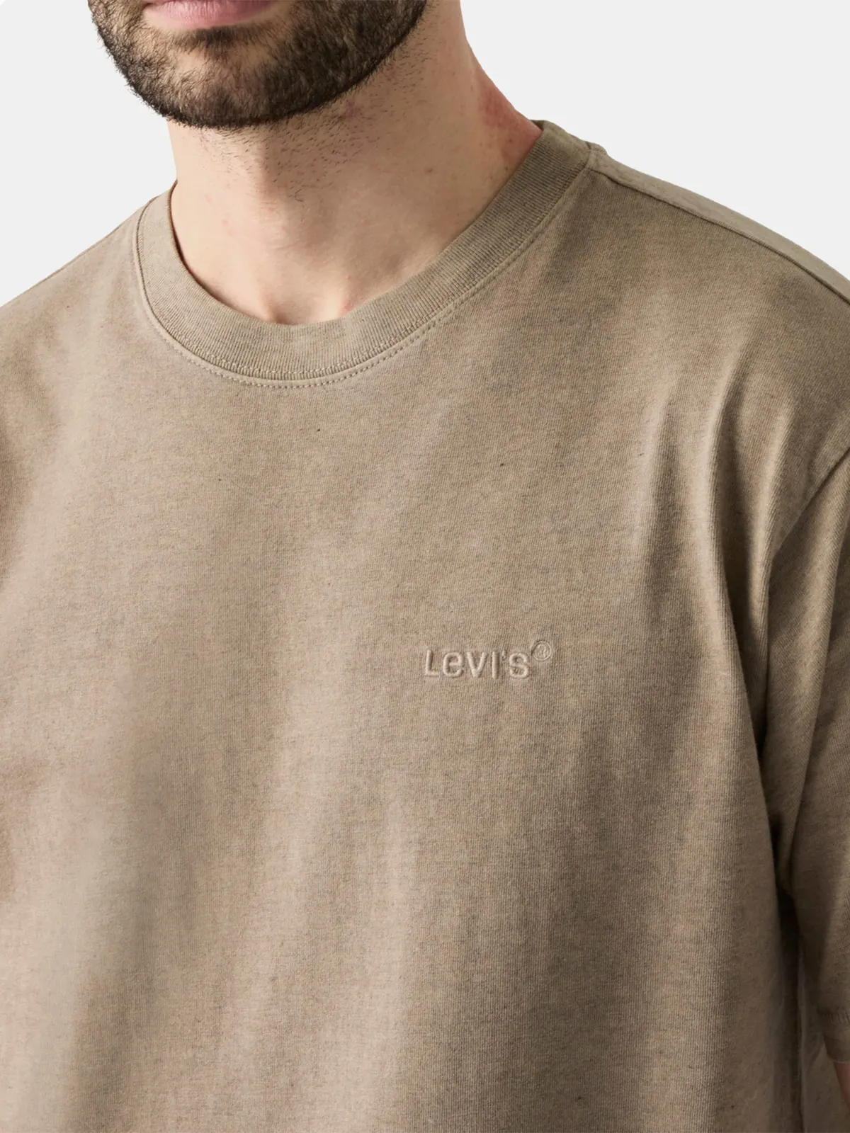 POLO MANGA CORTA HOMBRE LEVI'S RED TAB VINTAGE TEE GRUNGE WASH FUNGI - 4