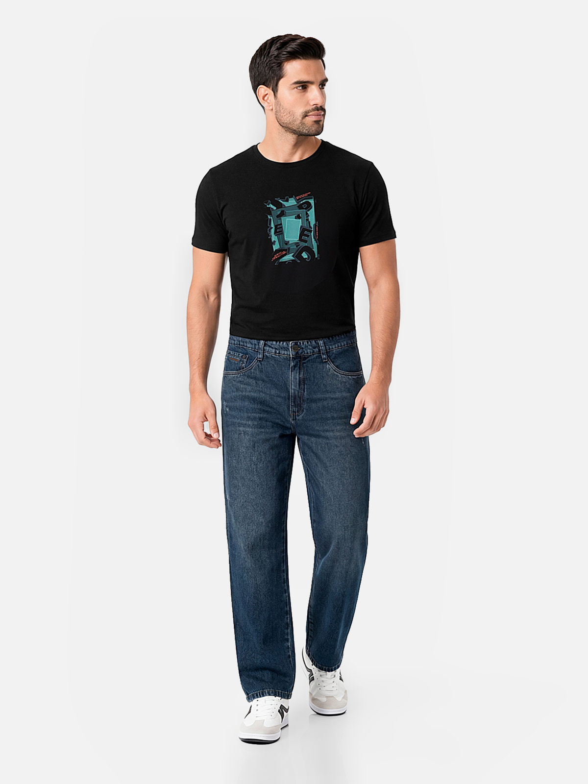 JEAN MOM FIT HOMBRE PIONIER VALENNTE - 5