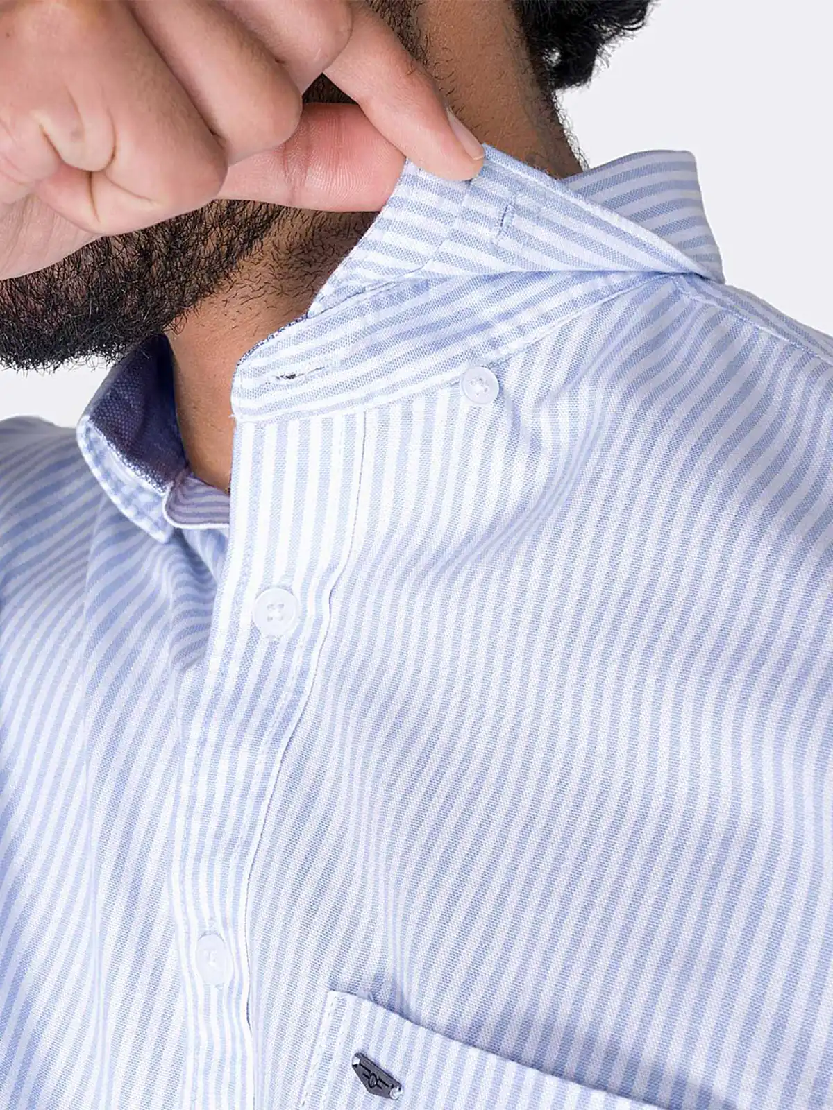 CAMISA MANGA LARGA REGULAR FIT HOMBRE PIONIER LARSEN001ML - 3