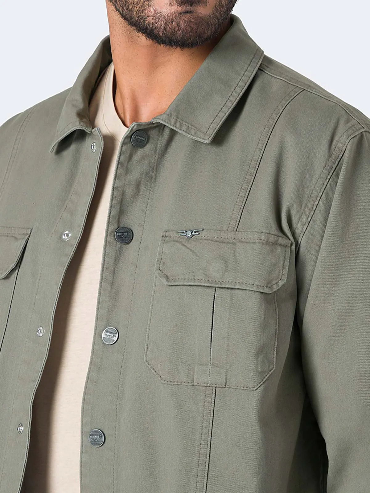 CAMISACO MANGA LARGA HOMBRE PIONIER IITALO - 3