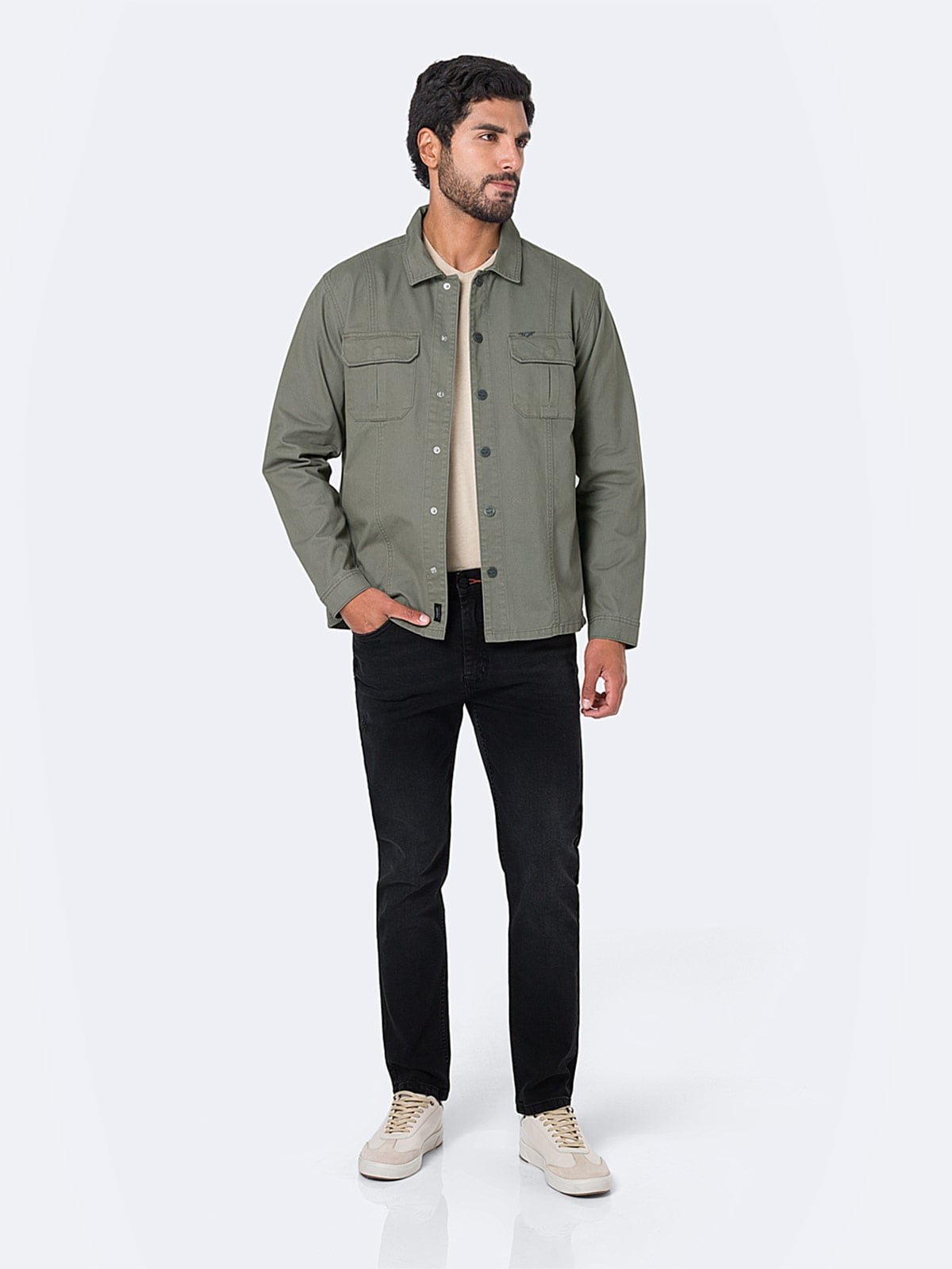 CAMISACO MANGA LARGA HOMBRE PIONIER IITALO - 4