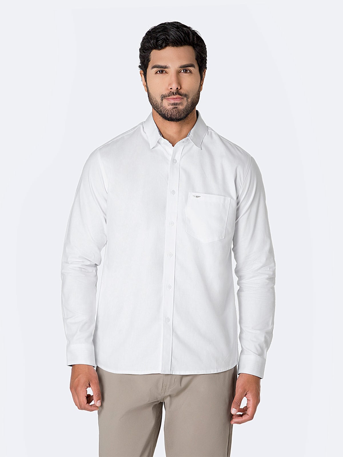 CAMISA MANGA LARGA REGULAR FIT HOMBRE PIONIER GIANPIERO - 1