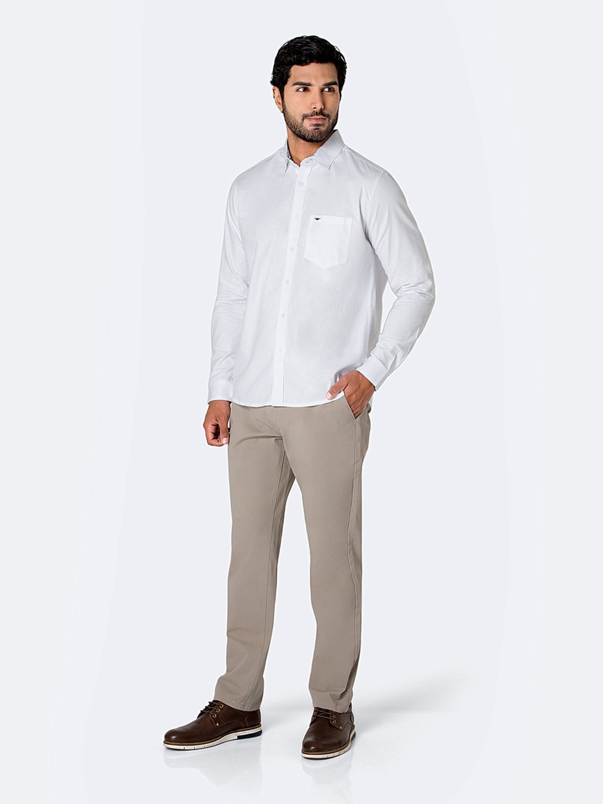 CAMISA MANGA LARGA REGULAR FIT HOMBRE PIONIER GIANPIERO - 5