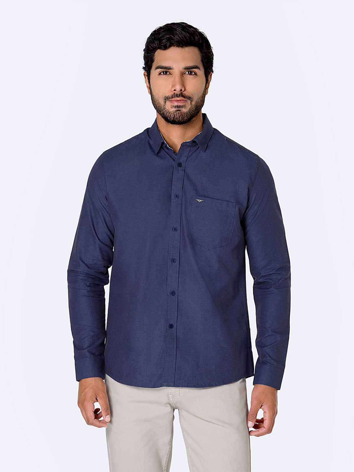 CAMISA MANGA LARGA REGULAR FIT HOMBRE PIONIER GIANPIERO - 1