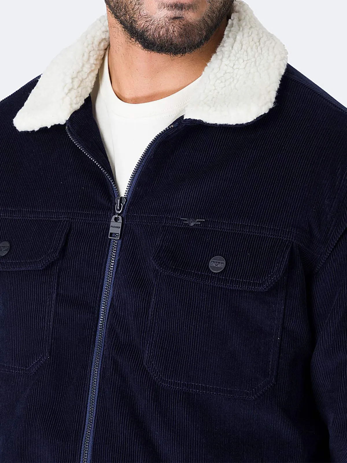 CASACA HOMBRE PIONIER CORDUROY CON FORRO - 3