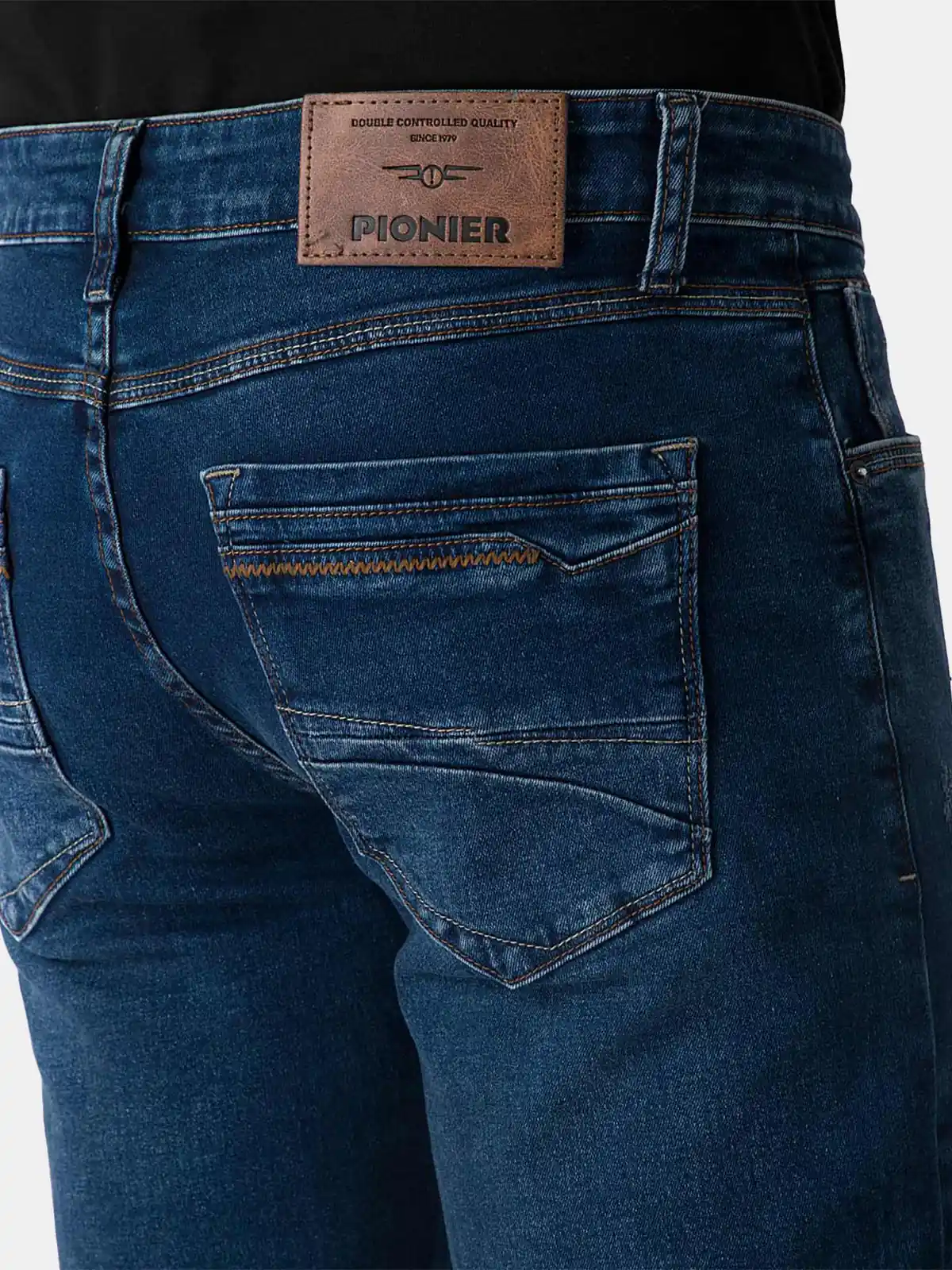 JEAN REGULAR FIT HOMBRE PIONIER BENH STRETCH SEMI PITILLO - 4
