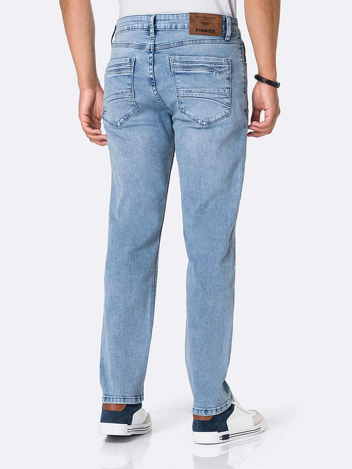JEAN REGULAR FIT HOMBRE PIONIER BENH STRETCH SEMI PITILLO - 2