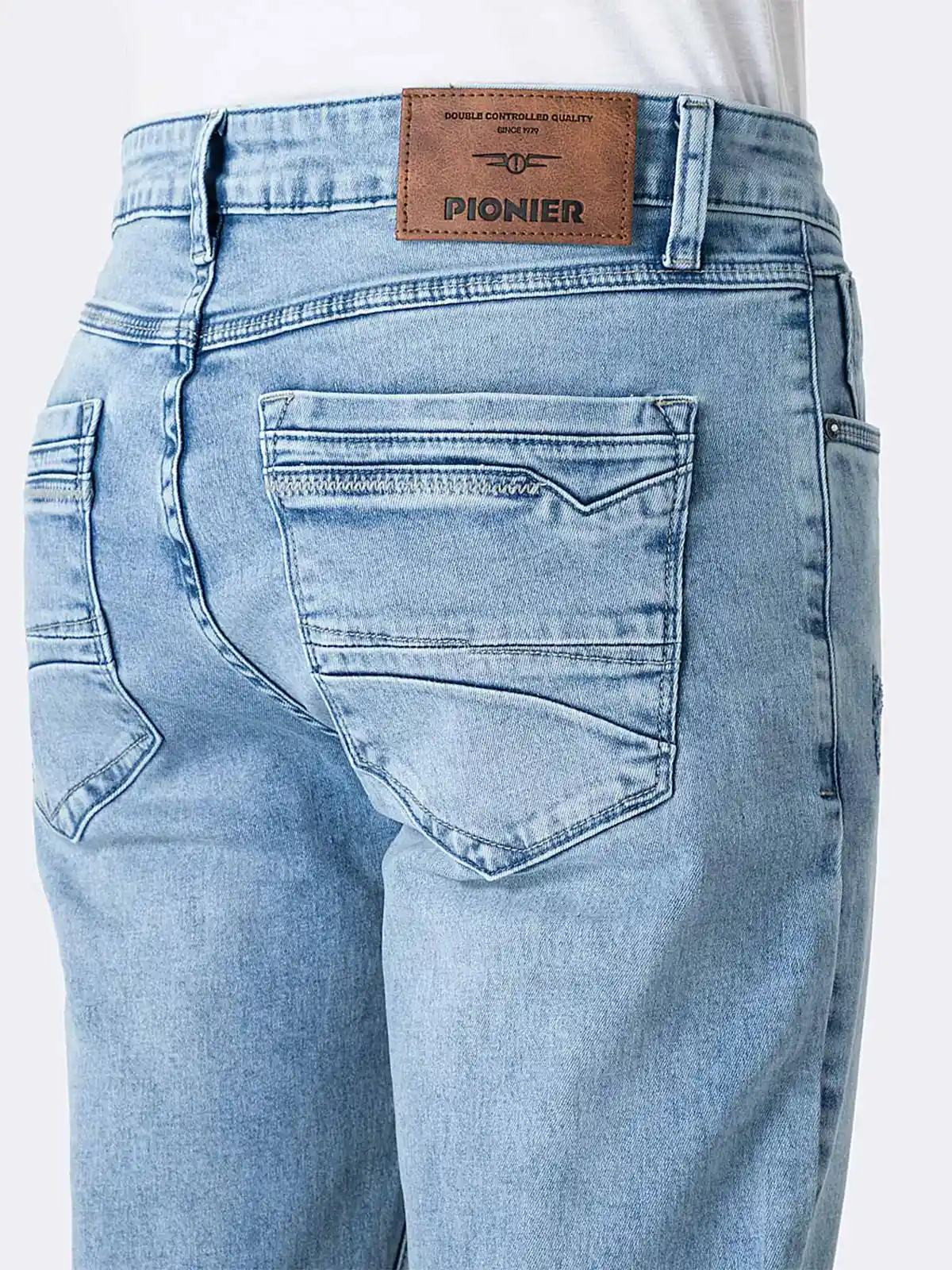 JEAN REGULAR FIT HOMBRE PIONIER BENH STRETCH SEMI PITILLO - 4