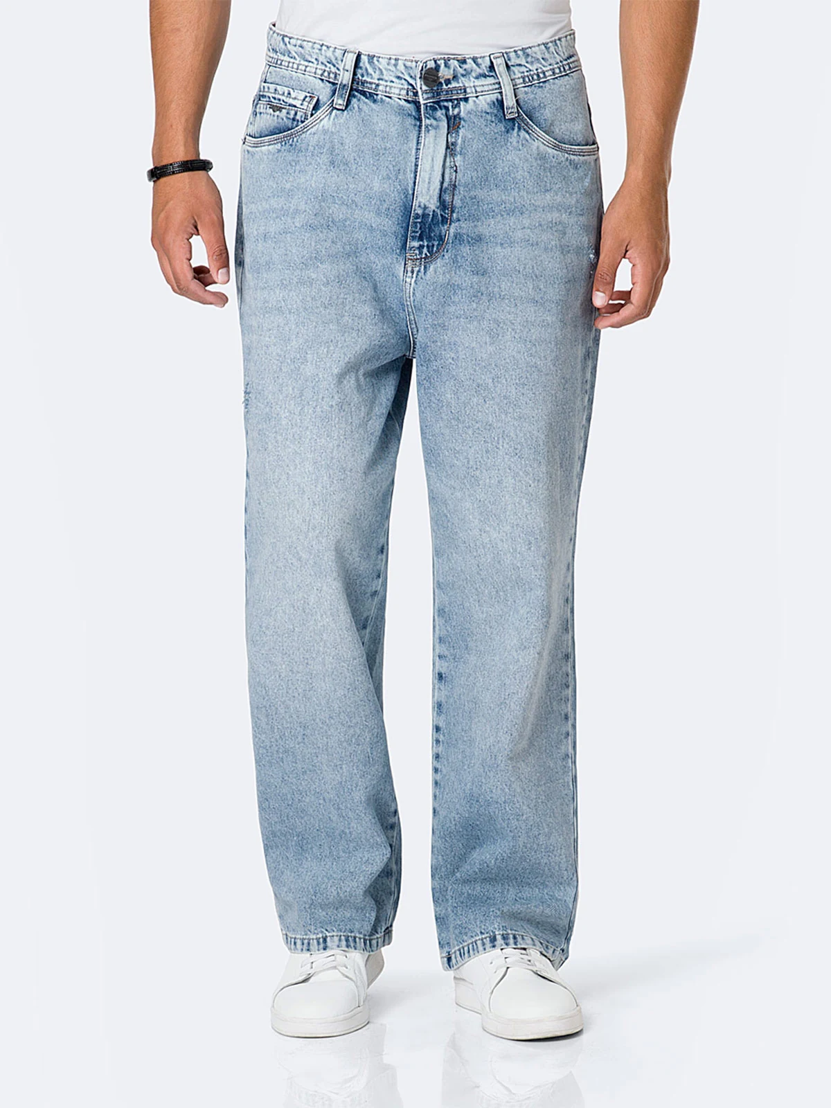 JEAN BAGGY FIT HOMBRE PIONIER SUELTO AZZIR - 1