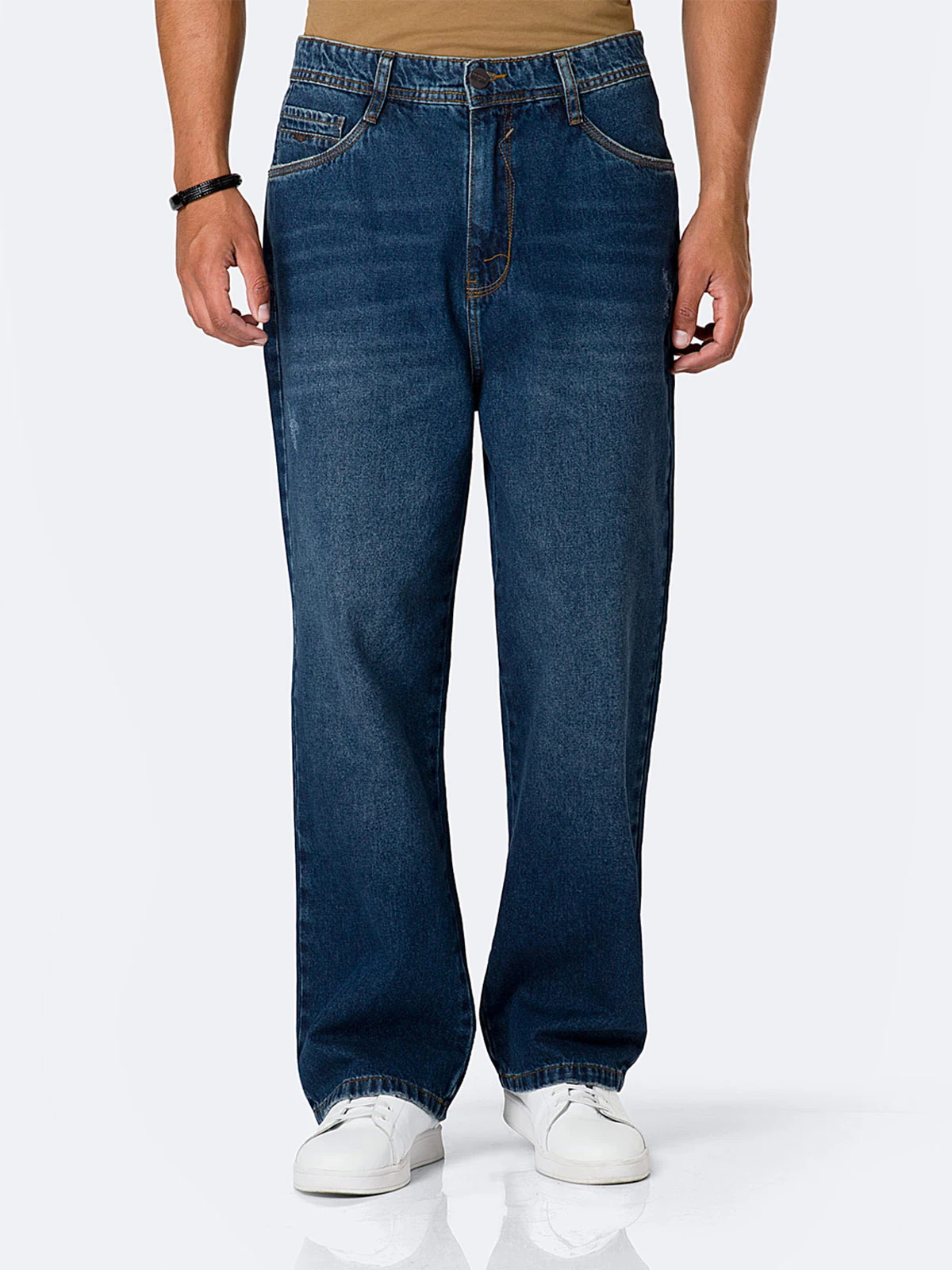 JEAN BAGGY FIT HOMBRE PIONIER SUELTO AZZIR - 1