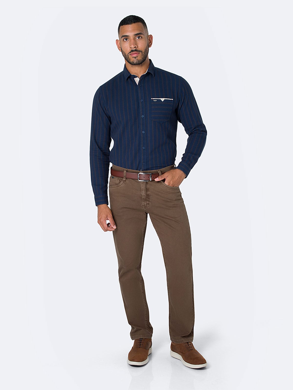 PANTALÓN RECTO HOMBRE PIONIER STRETCH YAMMAL - 5