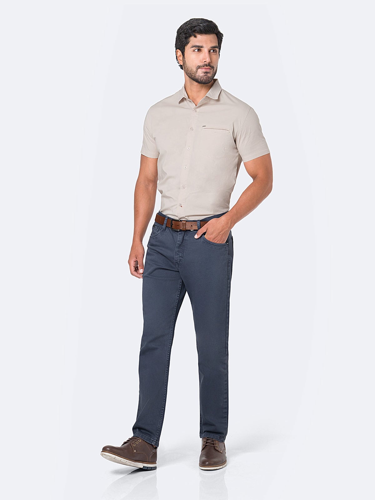 PANTALÓN RECTO HOMBRE PIONIER STRETCH YAMMAL - 5