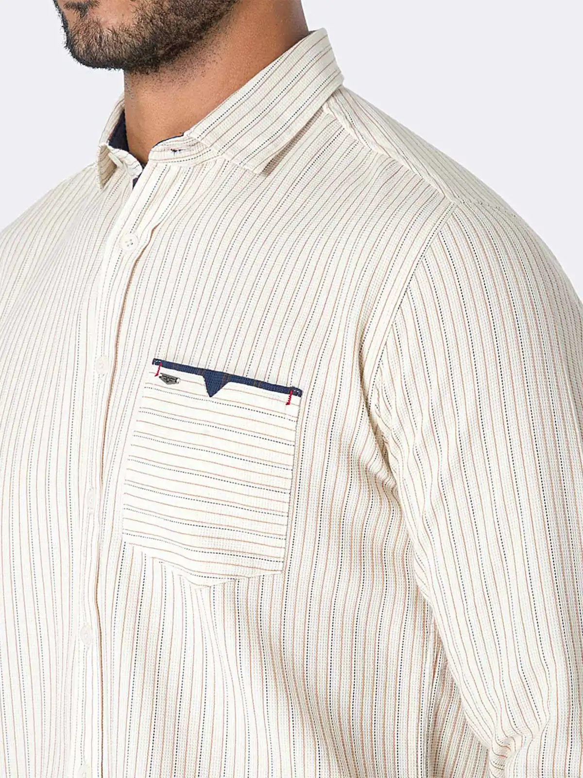 CAMISA MANGA LARGA HOMBRE PIONIER SANTORINO - 3