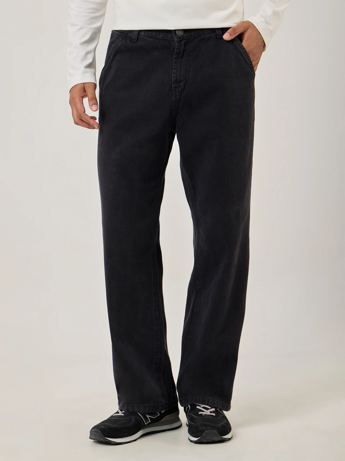 PANTALÓN LOOSE FIT HOMBRE ROBERT LEWIS - 1