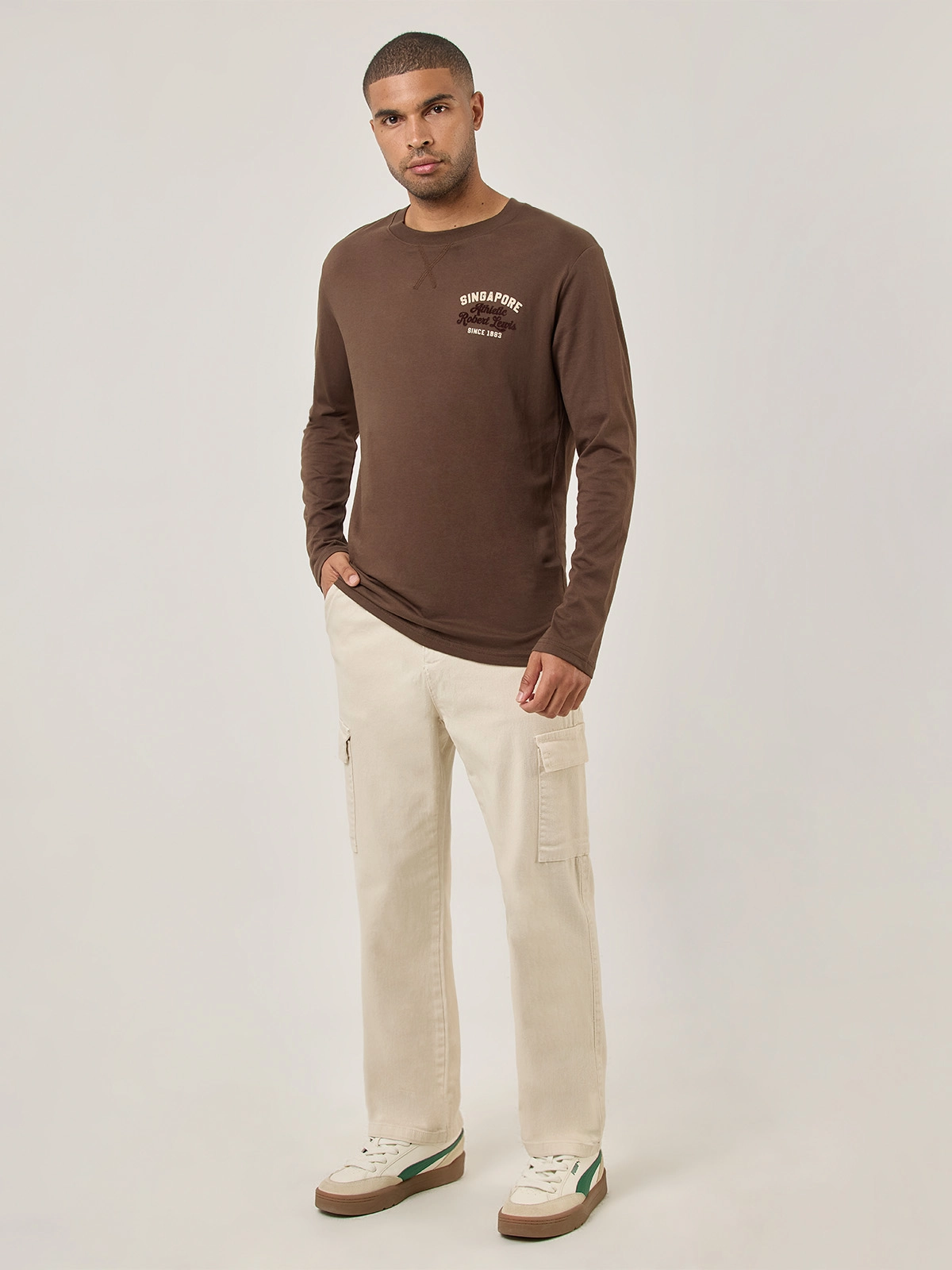 PANTALÓN CARGO FIT HOMBRE ROBERT LEWIS - 5