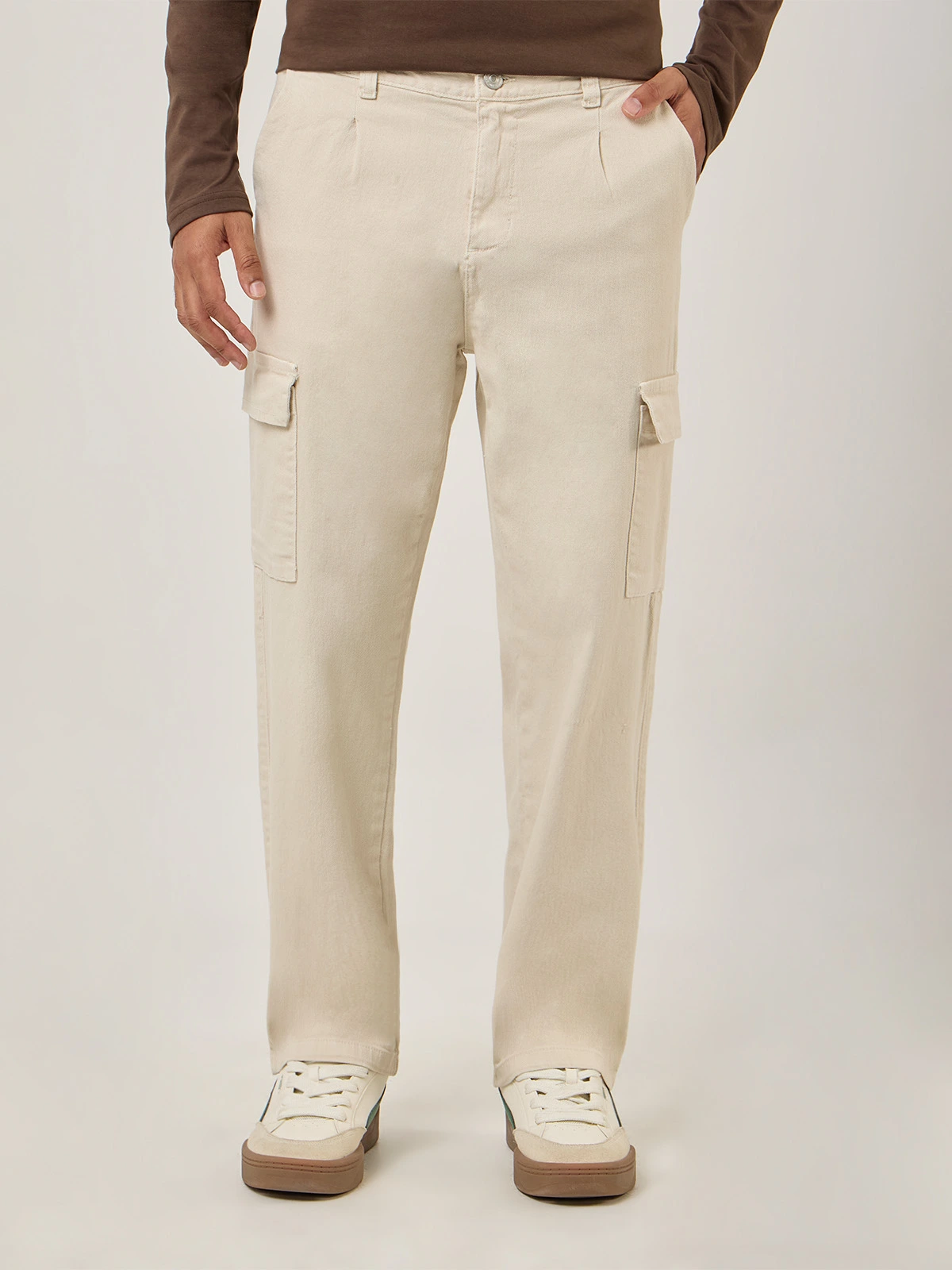 PANTALÓN CARGO FIT HOMBRE ROBERT LEWIS  - 1