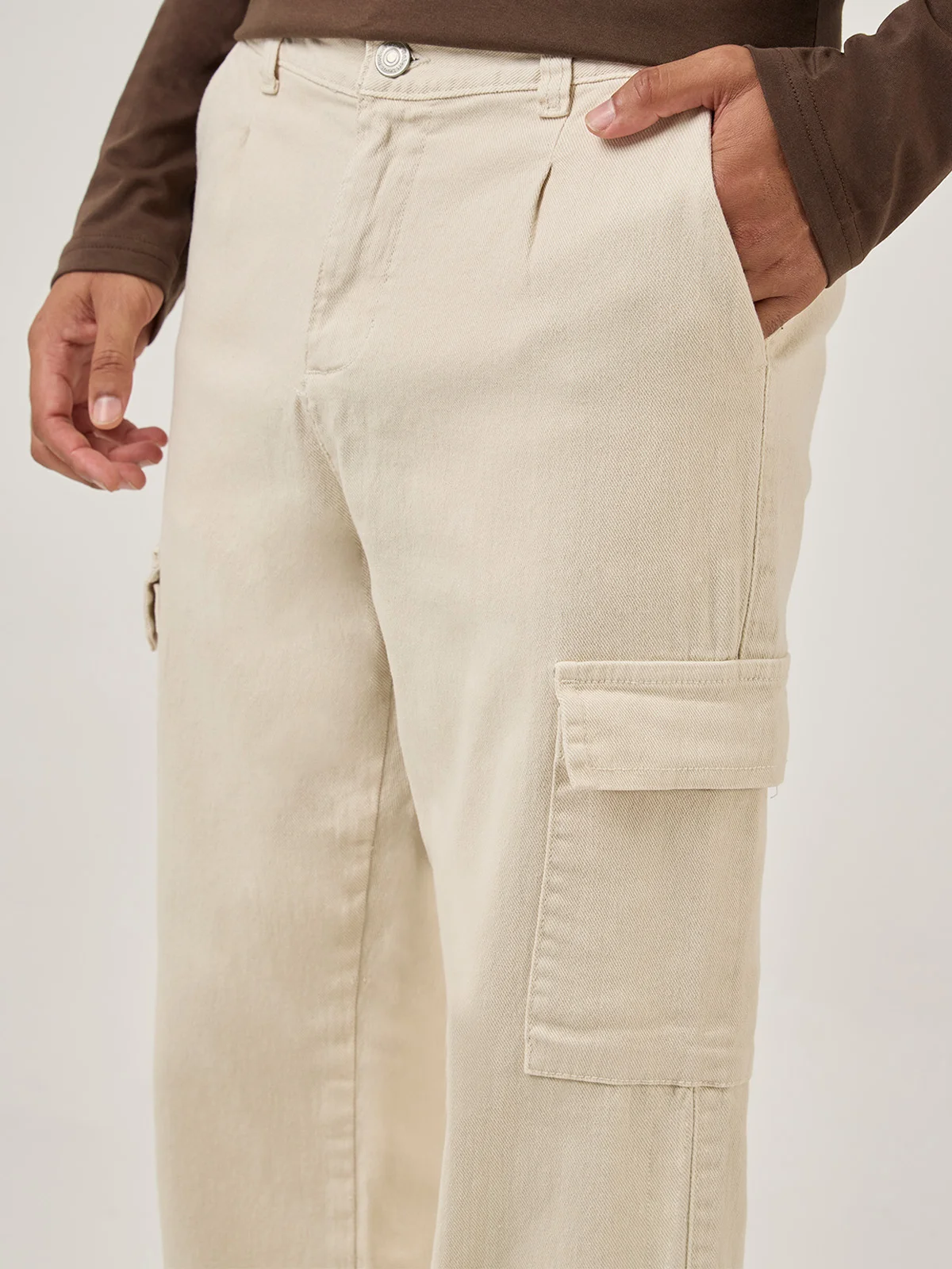 PANTALÓN CARGO FIT HOMBRE ROBERT LEWIS  - 4